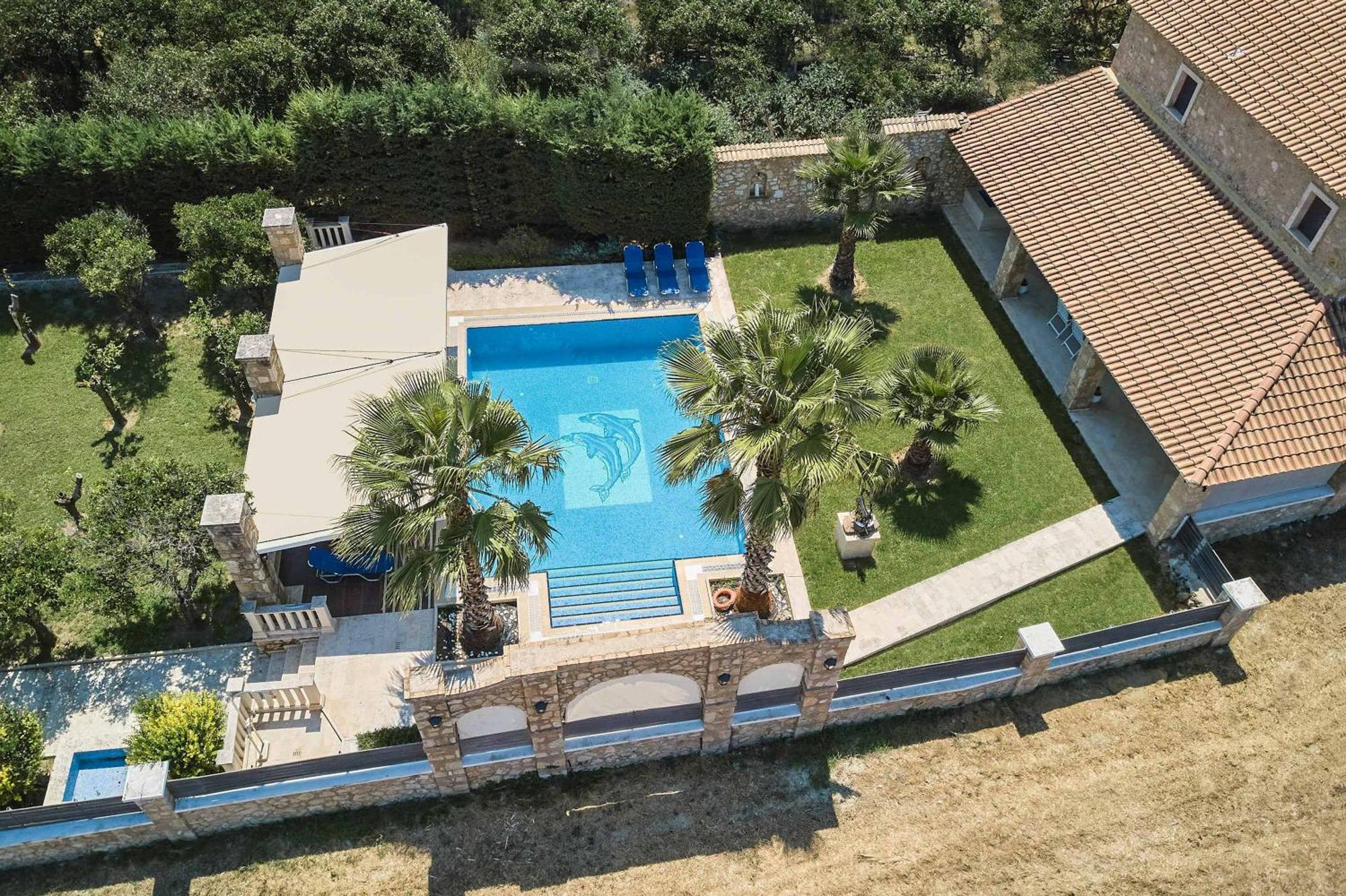 Villa St Dennis Makris Gialos  Exterior foto