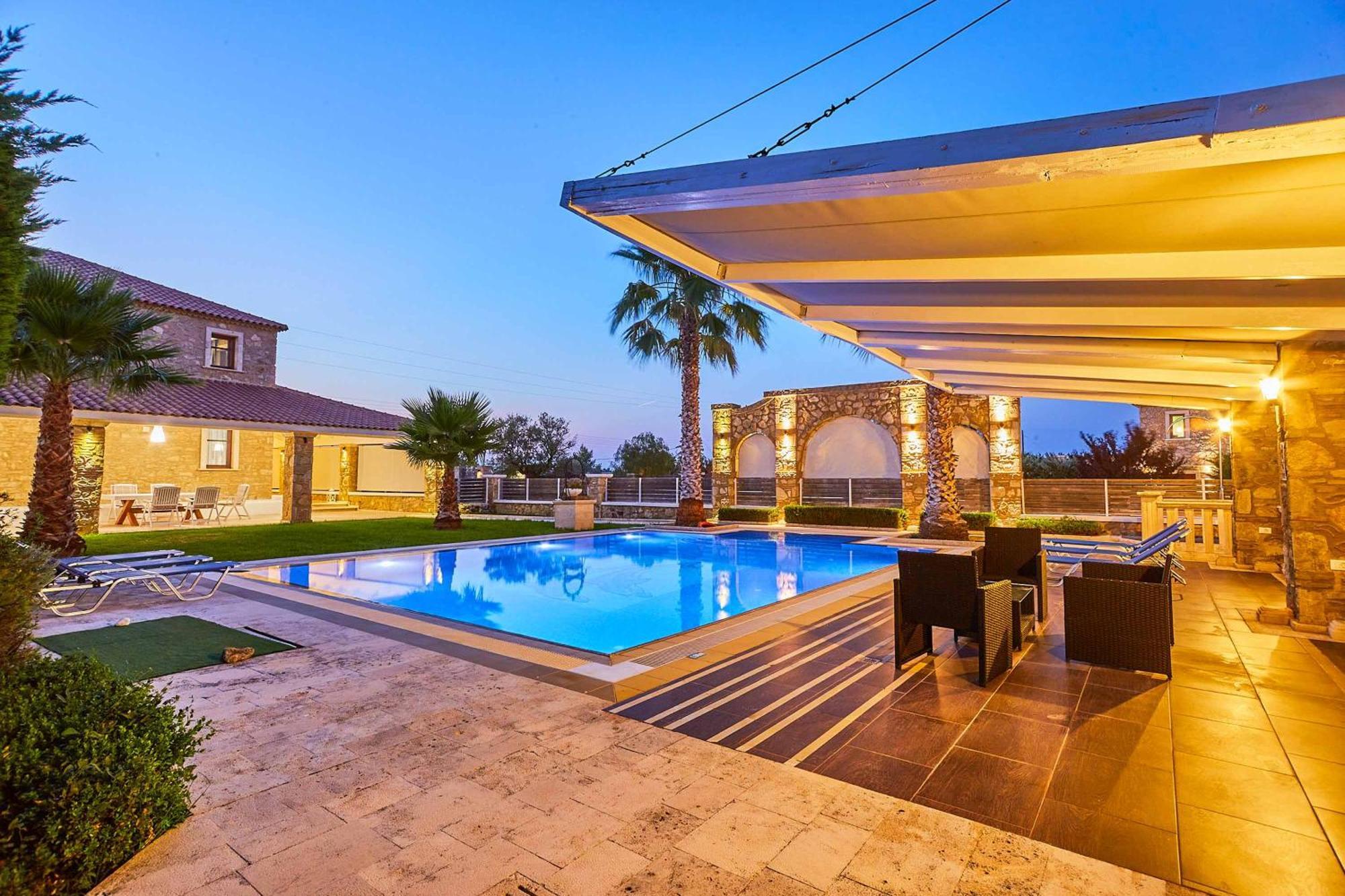 Villa St Dennis Makris Gialos  Exterior foto